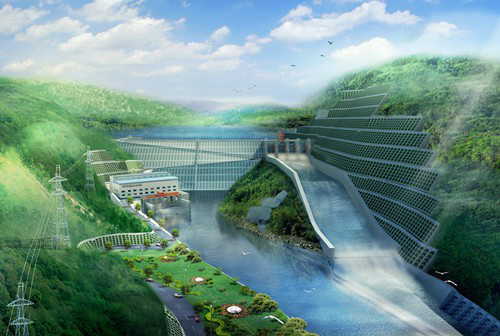 汕尾老挝南塔河1号水电站项目